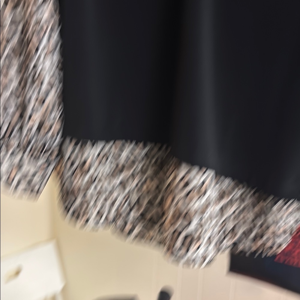 Black and Patterned top